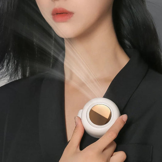 🥳2026 HOT SALE🥳💞50K+ SOLD!💨 Whirlwind Clip Waist Neck Fan – 2-in-1: clip on waist or wear as necklace. Long 23hr runtime, quiet & powerful (5100rpm). Stay cool hands-free! 🌀🌿
