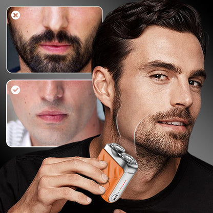🔥Mini Electric Rotary Dual Ring Pocket Shaver