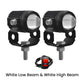 Universal Motorcycle LED Strong Light High and Low Beam Spotlight