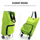 ❄️2-in-1 Foldable Shopping Trolley – Sturdy Shopping Bag on Wheels for Supermarket, Market & Travel