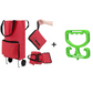 ❄️2-in-1 Foldable Shopping Trolley – Sturdy Shopping Bag on Wheels for Supermarket, Market & Travel