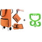 ❄️2-in-1 Foldable Shopping Trolley – Sturdy Shopping Bag on Wheels for Supermarket, Market & Travel