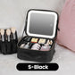 💄Flawless Makeup Anywhere – Portable LED Mirror Makeup Bag!✨