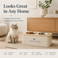 Stainless Steel Detachable Double Pet Bowl