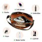 💕Fashion Diamond Pattern Large Capacity 3-Layer Crossbody Bag🔥