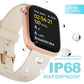⌚Smart Watch for Women & Men – Make/Answer Calls, 100+ Sports Modes, Sleep Tracker & IP68 Waterproof! 💪📲
