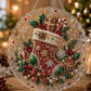 🎄Christmas Pearl Diamond Art Hanging Ornament Kit | Resistant Non-Fading Pearl Beads DIY Handmade Holiday Hanging Decor 🎅💎