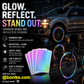 ⏳Limited Sale🔥Popular Fluorescent Car Wheel Hub Tag