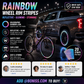⏳Limited Sale🔥Popular Fluorescent Car Wheel Hub Tag
