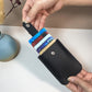 💥2026 Hot Sale🔥📢50% off! Slim Multi-Card Holder – Holds 5 Cards + Cash, Snap Closure & Waterproof PU Leather 💳✨