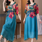💃2026 New Arrival Pre-Sale💕Women's Elegant Flowy Floral Print Plus Size Dress