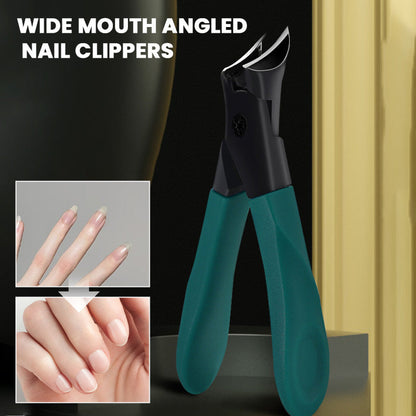 🔥HOT🔥Wide Beak Slanted Nail Clipper -- Anti-Splash & Heavy Duty