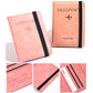 Portable PU Leather Travel Passport Holder