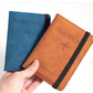 Portable PU Leather Travel Passport Holder