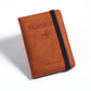 Portable PU Leather Travel Passport Holder