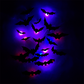 🦇Spooky 3D Bat LED Wall Light, Halloween Indoor Outdoor Wall Decoration Light👻