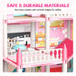 📢📢49% OFF!!⏰DIY Luminous Princess Castle Dollhouse