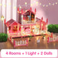 📢📢49% OFF!!⏰DIY Luminous Princess Castle Dollhouse