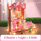 📢📢49% OFF!!⏰DIY Luminous Princess Castle Dollhouse
