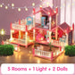 📢📢49% OFF!!⏰DIY Luminous Princess Castle Dollhouse