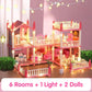 📢📢49% OFF!!⏰DIY Luminous Princess Castle Dollhouse
