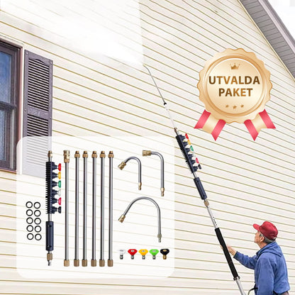 🧹 49% Off! 🏡 4000 PSI Telescopic Pressure Washer Wand — 3-in-1 whole-home cleaning; clean high surfaces without a ladder ✨