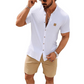 👔 FLASH SALE: 49% OFF! ☀️ Men's Summer Casual Button-Up Shirt – Stand Collar, Breathable & Relaxed Fit ✨