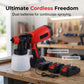 🎨🔋 Multi-Function Cordless Electric Spray Gun – Easy to Charge 🖌️✅