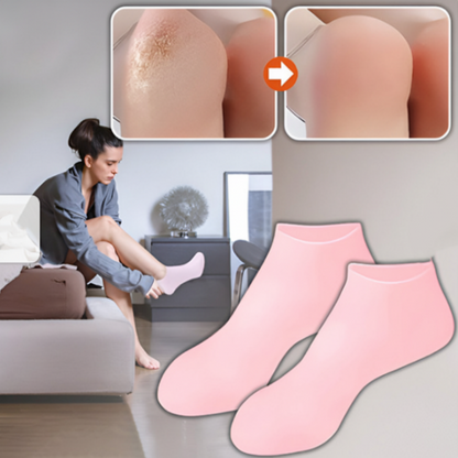 🔥Silicone Gel Moisturizing Socks