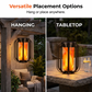 🏮49% OFF NOW! ☀️ Solar Flickering Flame Lantern – Waterproof & auto-on – Realistic warm glow, perfect for patios, gardens or pathways – no wiring needed 🌙