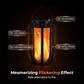 🏮49% OFF NOW! ☀️ Solar Flickering Flame Lantern – Waterproof & auto-on – Realistic warm glow, perfect for patios, gardens or pathways – no wiring needed 🌙
