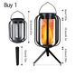 🏮49% OFF NOW! ☀️ Solar Flickering Flame Lantern – Waterproof & auto-on – Realistic warm glow, perfect for patios, gardens or pathways – no wiring needed 🌙