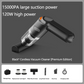 ⏰Cordless Car Vacuum – 10000Pa Suction & 4000mAh Battery 🚗