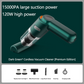 ⏰Cordless Car Vacuum – 10000Pa Suction & 4000mAh Battery 🚗