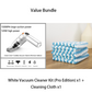 ⏰Cordless Car Vacuum – 10000Pa Suction & 4000mAh Battery 🚗