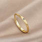 Minimalist Initial Ring for Everyday Elegance