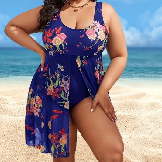 💞 Women's Floral Swim Dress