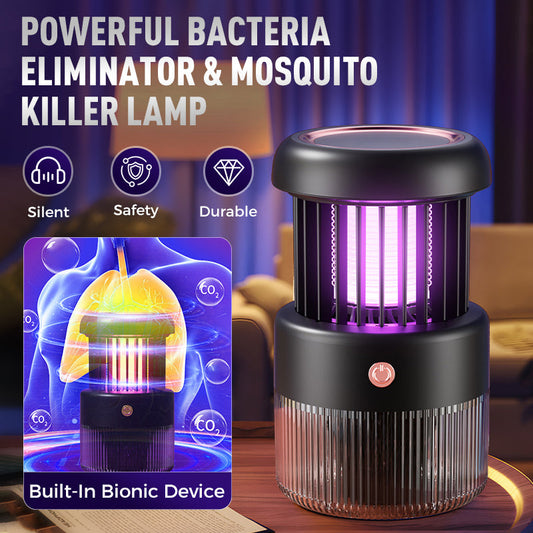 ⚡ 49% OFF! 🦟 2-in-1 UV Mosquito Lamp – Electric Insect Trap & UV Light ✨