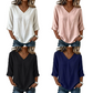 👚 Flowy V-Neck Top with Breezy Silhouette
