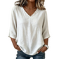 👚 Flowy V-Neck Top with Breezy Silhouette