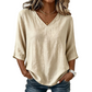 👚 Flowy V-Neck Top with Breezy Silhouette