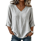 👚 Flowy V-Neck Top with Breezy Silhouette