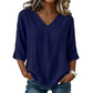 👚 Flowy V-Neck Top with Breezy Silhouette