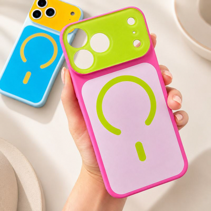 🔥Magnetic Contrast Color Phone Case