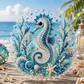 DIY Ocean Pearl Painting Hanging Plaque