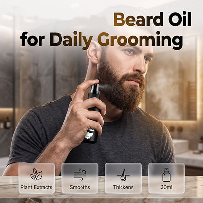 🔥Portable Beard Nourishing Essence Spray