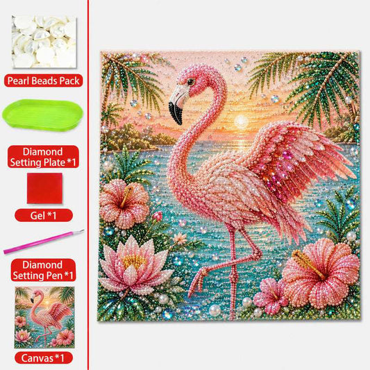 DIY Animal Pearl Art Kit Textured Bead Painting