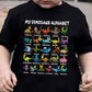🔥🎁 New Arrival: Half-Price Offer 🔥 Children's T-shirt with Dinosaur and Letter Prints