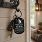 Stainless Steel Couple Keychain