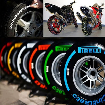 🔥🚗Oil-Based Waterproof Tire Paint Marker